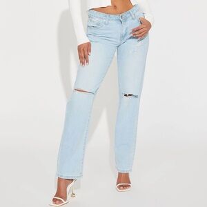 Fashion Nova Just Like That 90’s jeans
